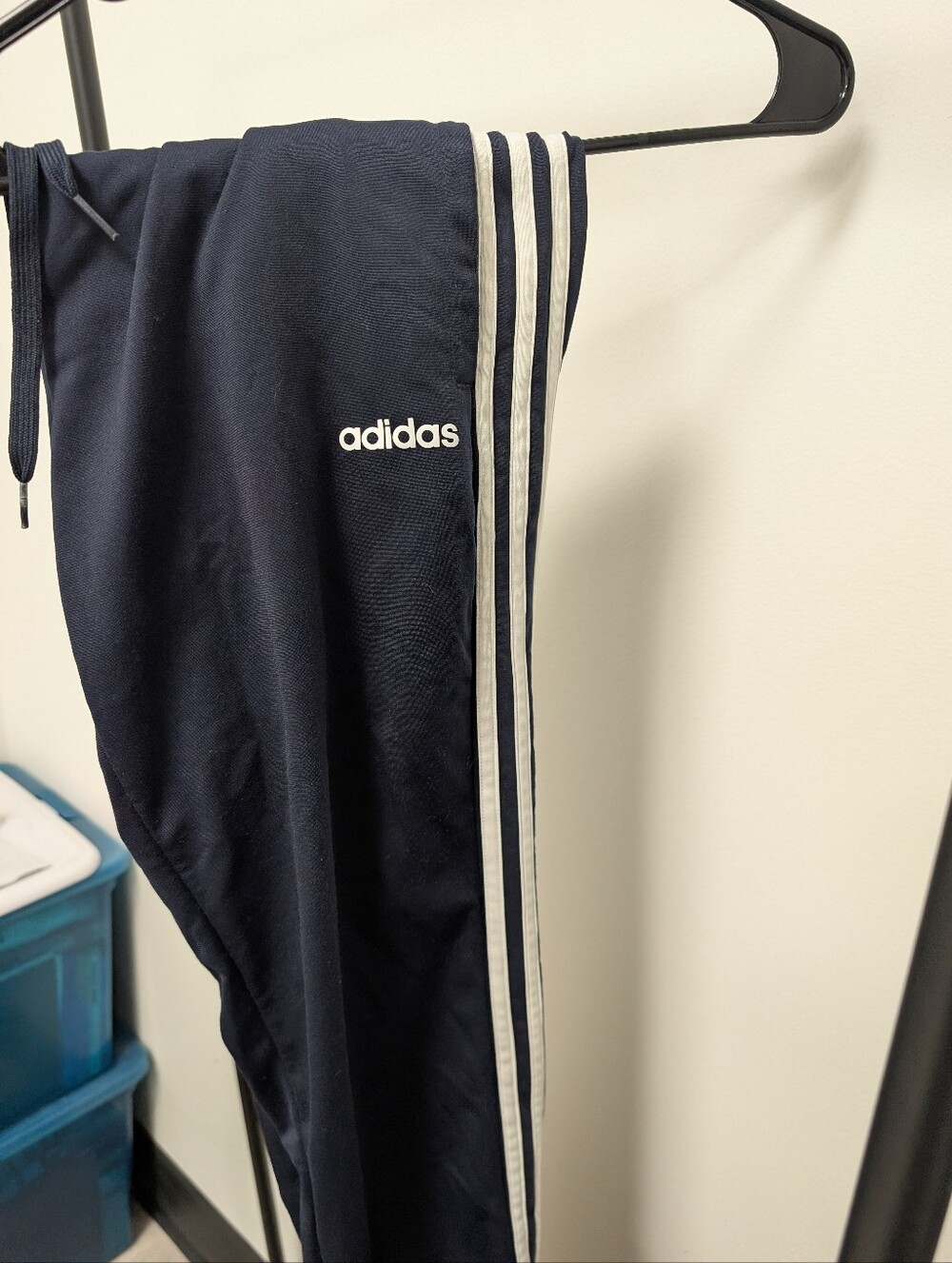adidas Navy Blue Athletic Pants